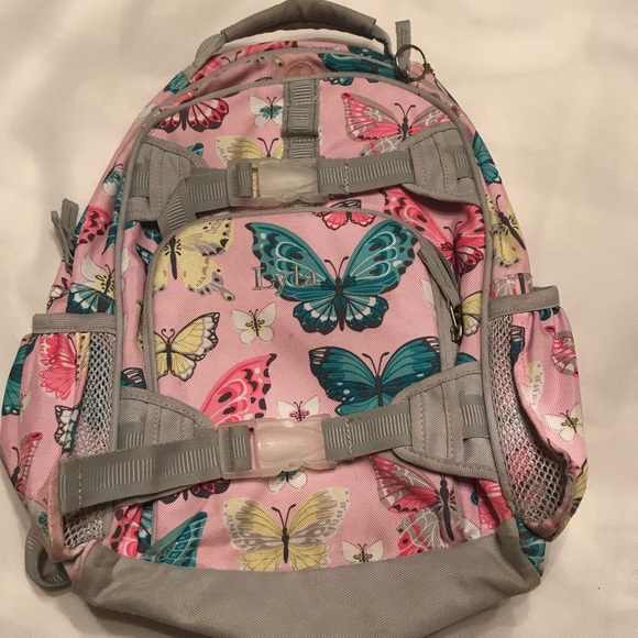 pottery barn butterfly backpack